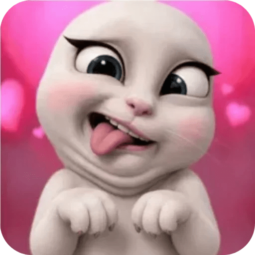 Talking angela reaction ❤ 7