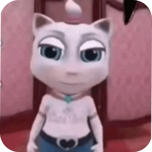 Talking angela reaction ❤ 2