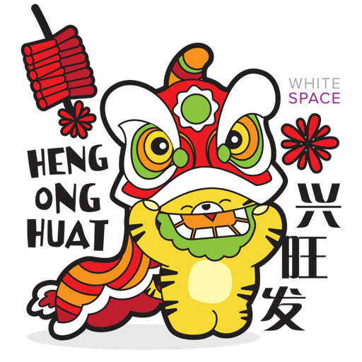 White Space CNY 2022 Stickers