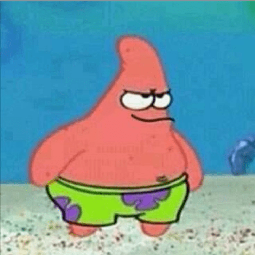 Patrick star meme 7