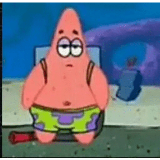 Patrick star meme 4