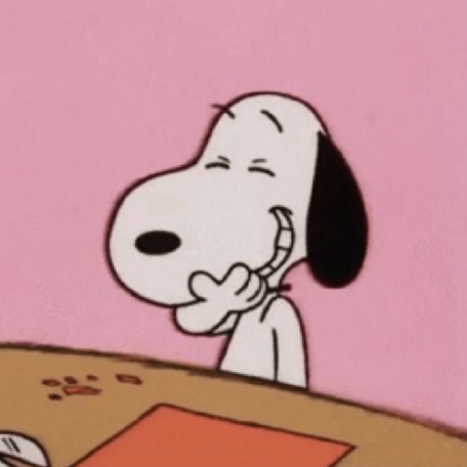 ❀   (   @snoopy    ) ㅤ 5