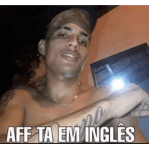 Aff tá em inglês