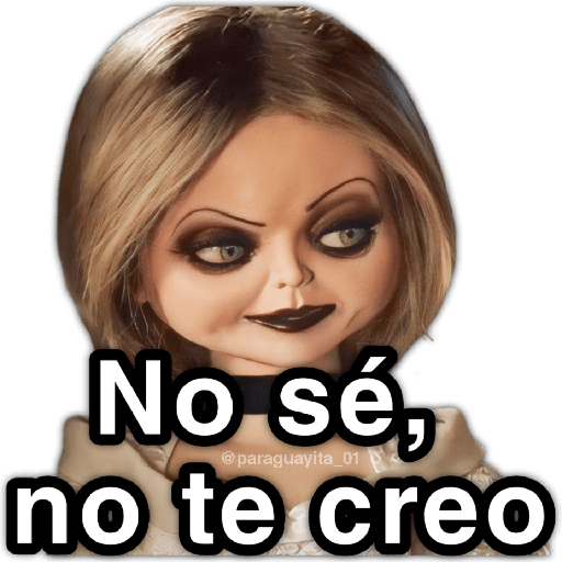 🪦🤵🏻‍♂️ Chucky y Tiffany 👰🏼‍♀️🔪