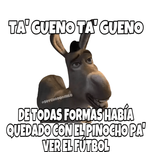 Meme do burro shrek