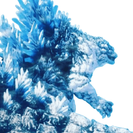 Snow Godzilla ❄️☃️