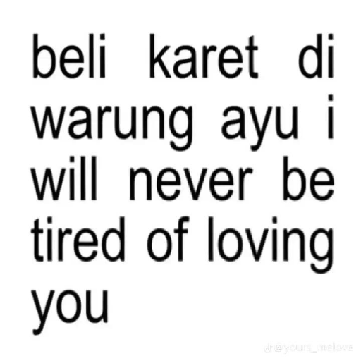 Anomali Kata-Kata Bucin ❤️ 2