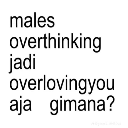 Anomali Kata-Kata Bucin ❤️ 12