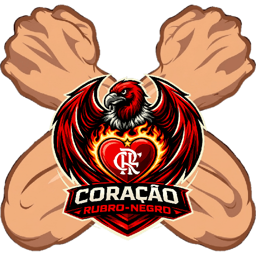 CORAÇÃO RUBRO-NEGRO❤️🖤 2