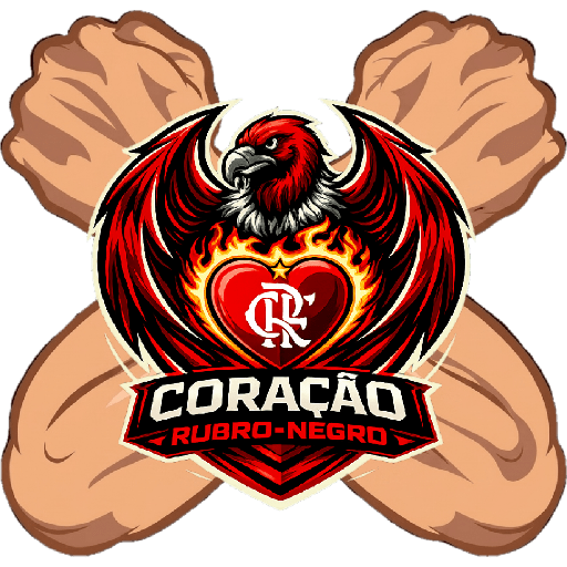 CORAÇÃO RUBRO-NEGRO❤️🖤 3