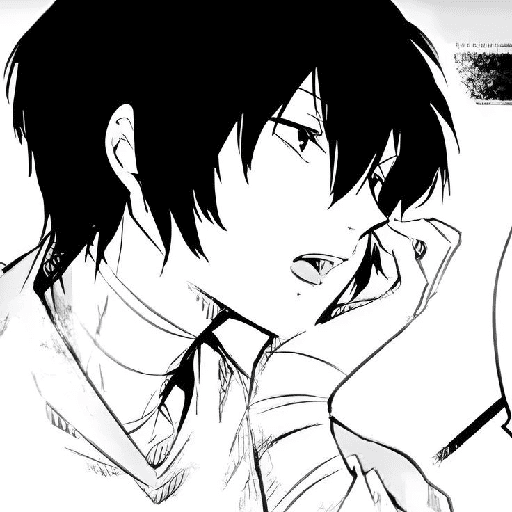 ✦ .๑⃟🦀 ❟ʾ Dazai Manga 2 16