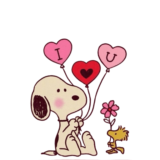 Snoopy - San Valentin - Amor