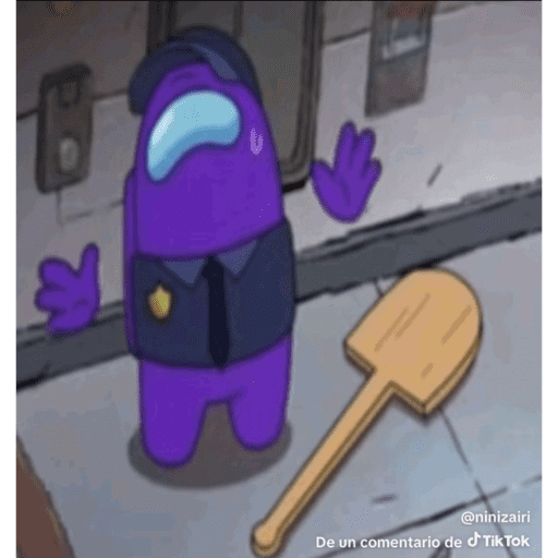 Stickers Amongus no meme
