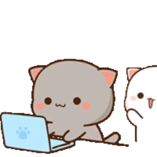 Peach Goma Cat Gif 19