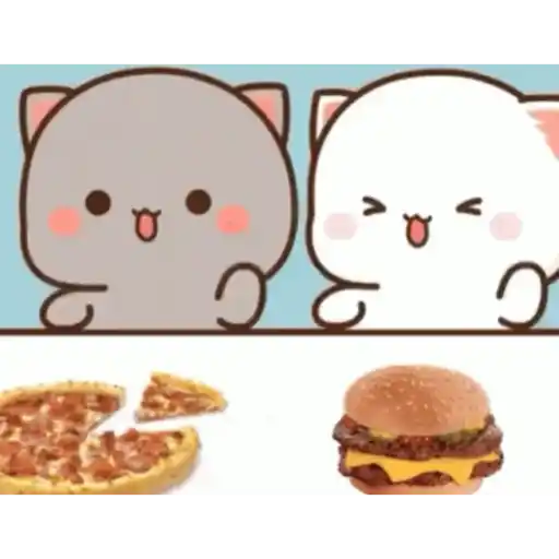 Peach Goma Cat Gif