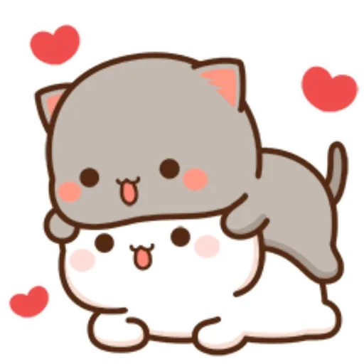 Peach Goma Cat Gif 15