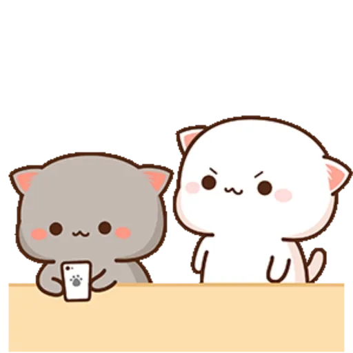 Peach Goma Cat Gif 25