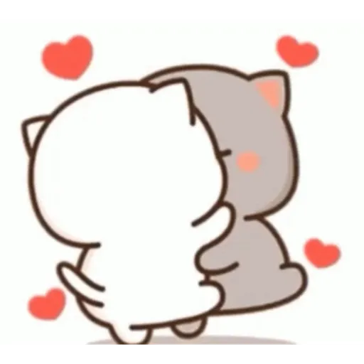 Peach Goma Cat Gif 14