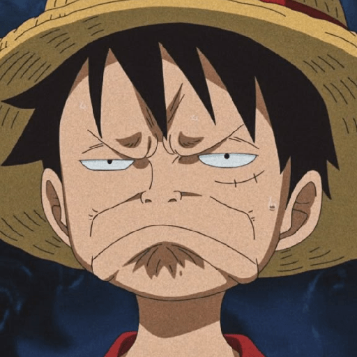Luffy / @ive_stickers  3