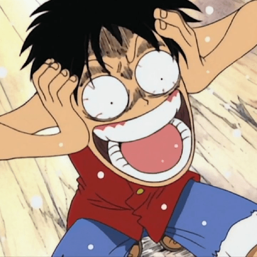Luffy / @ive_stickers  4