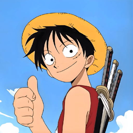 Luffy / @ive_stickers  5