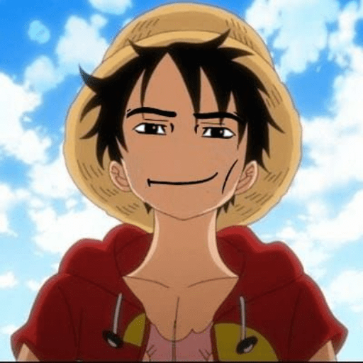 Luffy / @ive_stickers  7