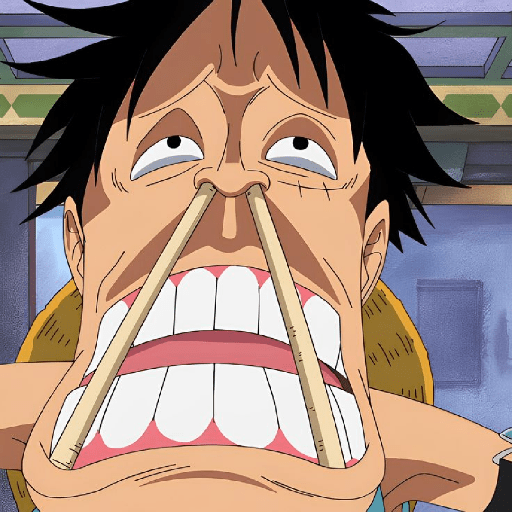 Luffy / @ive_stickers  8