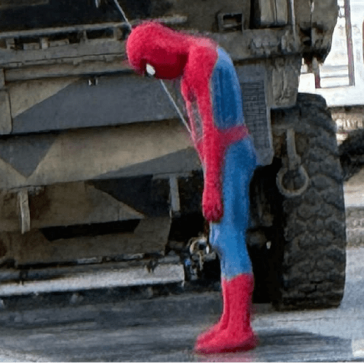 Spiderman / @ive_stickers  7