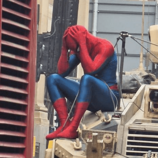 Spiderman / @ive_stickers  4