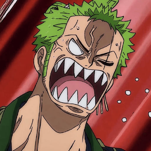 Zoro / @ive_stickers  7