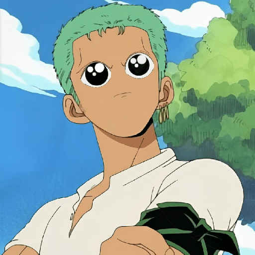 Zoro / @ive_stickers  6