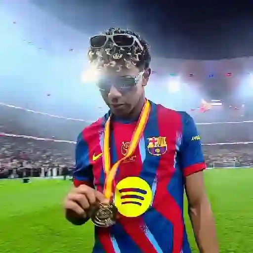 Lamine Yamal / @ive_stickers  4