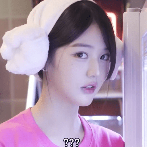 Wony reaction/@ive_stickers 4