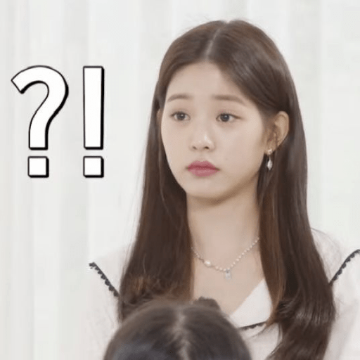 Wony reaction/@ive_stickers 7