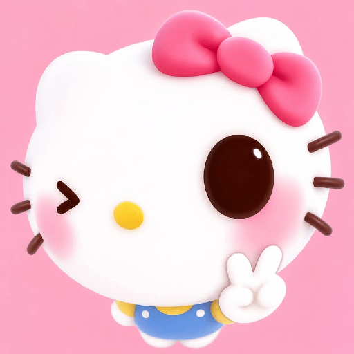 Hello Kitty / @ive_stickers 