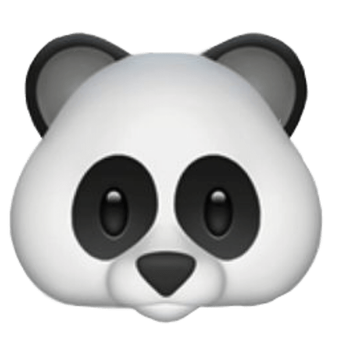 Panda emoji iphone 11