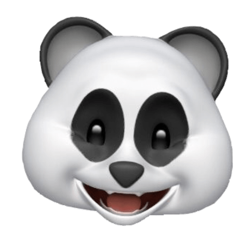 Panda emoji iphone 3