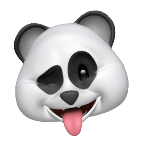 Panda emoji iphone 4