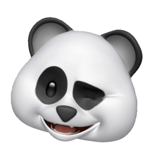 Panda emoji iphone 5