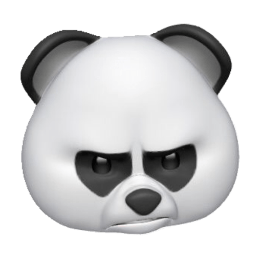 Panda emoji iphone 2