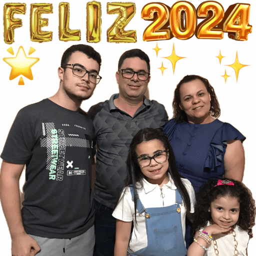 Marcos e Família, Feliz 2024!! 1