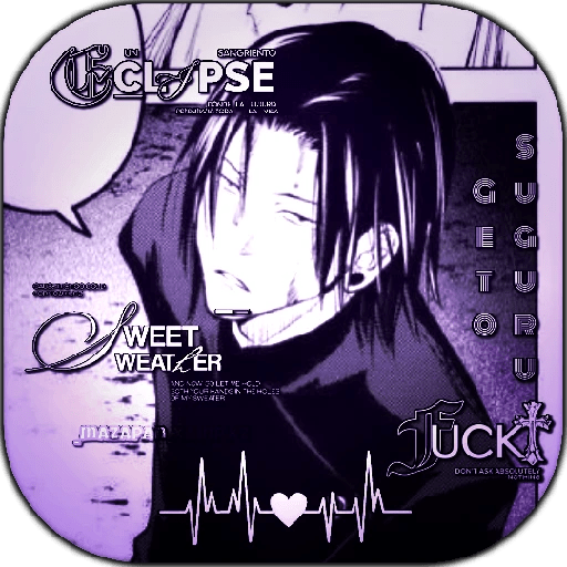 🐈‍⬛᪲ ༆ Suguru ⸻ Geto 17