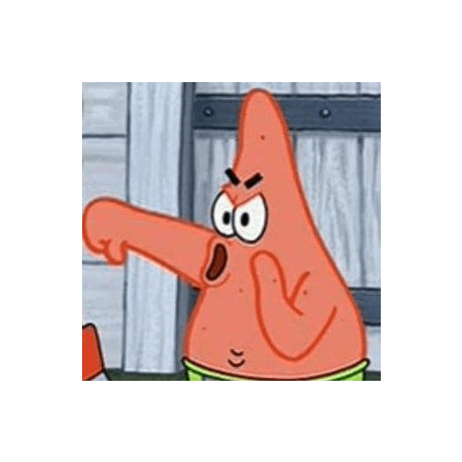 Memes do patrick 13