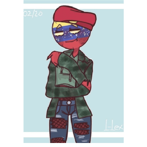 Venezuela countryhumans 11