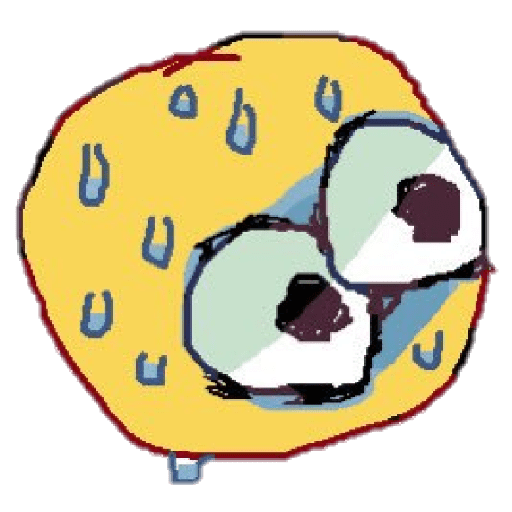 wholesome cursed emoji sticker pack | Magnet