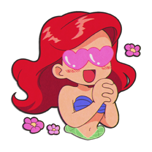 Disney Princesses Retro Cute 15
