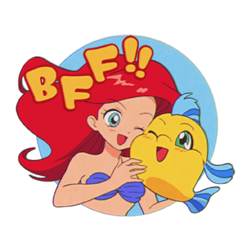 Disney Princesses Retro Cute 9