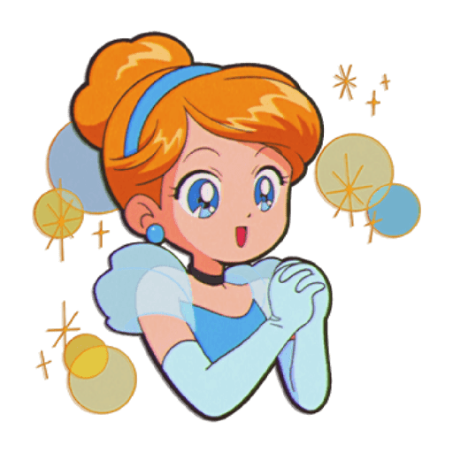 Disney Princesses Retro Cute 20
