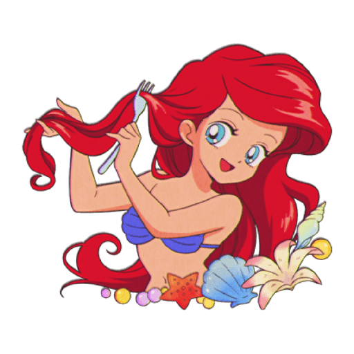 Disney Princesses Retro Cute 16