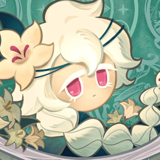 White Lilly Cookie 1